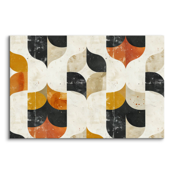 Obraz Kolorowe Kształty W Stylu Boho 30x20cm