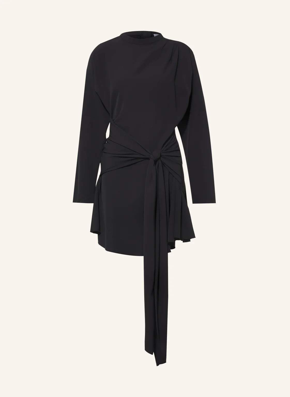 GANNI Kleid in Wickeloptik