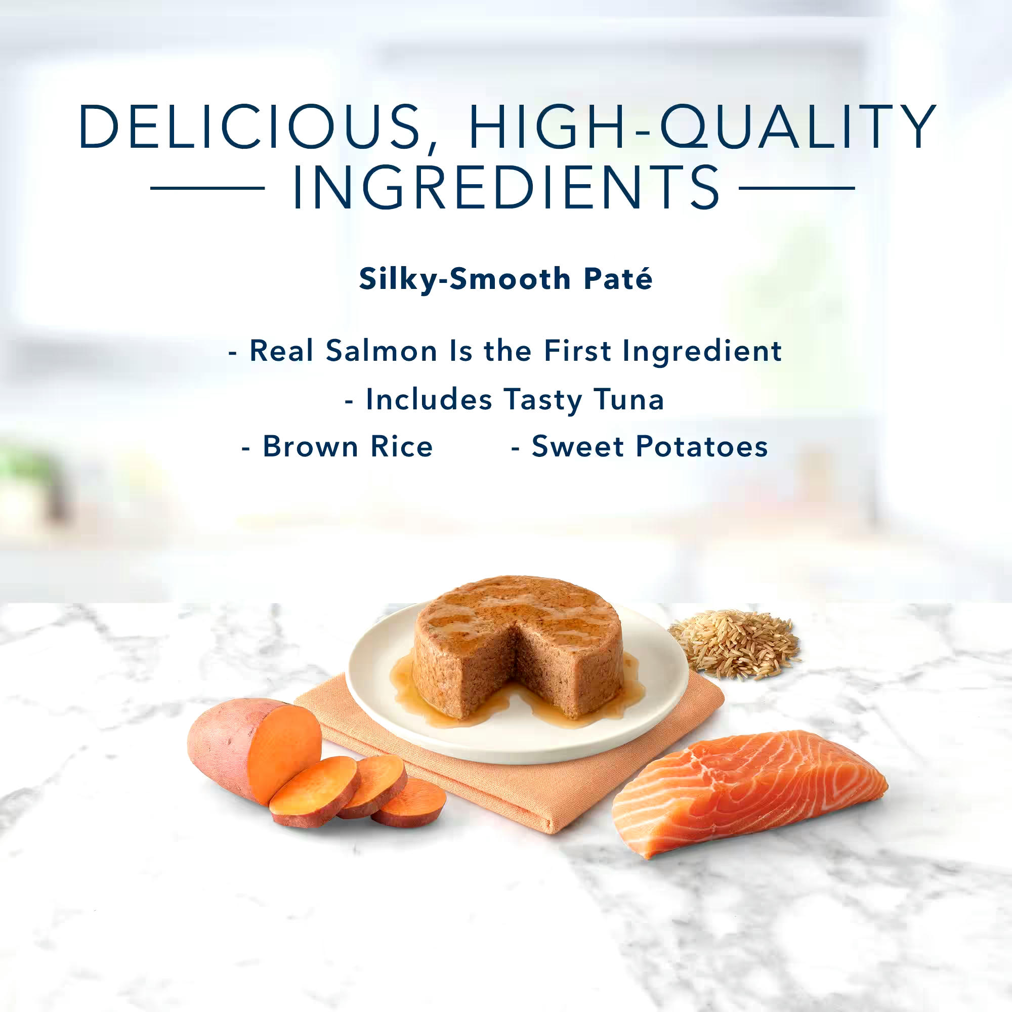 Blue Buffalo BLUE Tastefuls™ Salmon Paté Adult Wet Cat Food, 5.5-oz