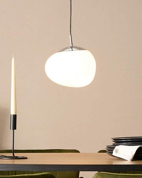 Lampe suspension LIFFEL Verre Blanc