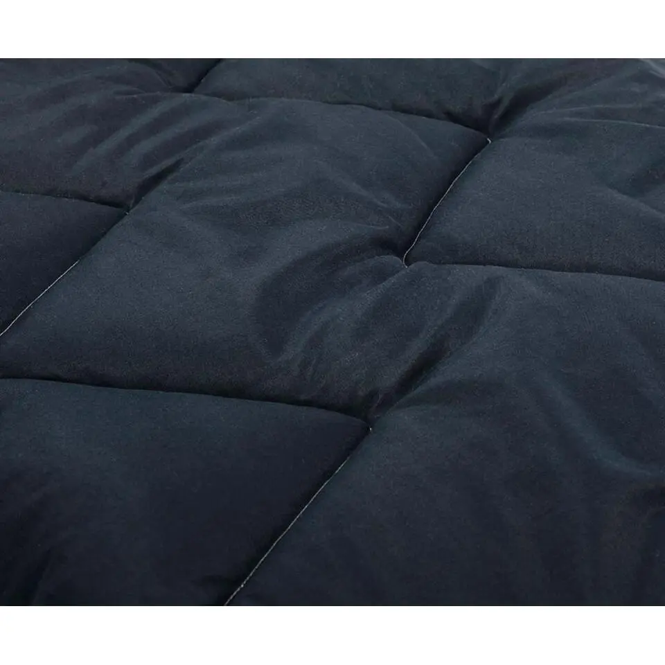 Good Morning dekbed effen kleur - Dekbed 140x200 cm - Marineblauw