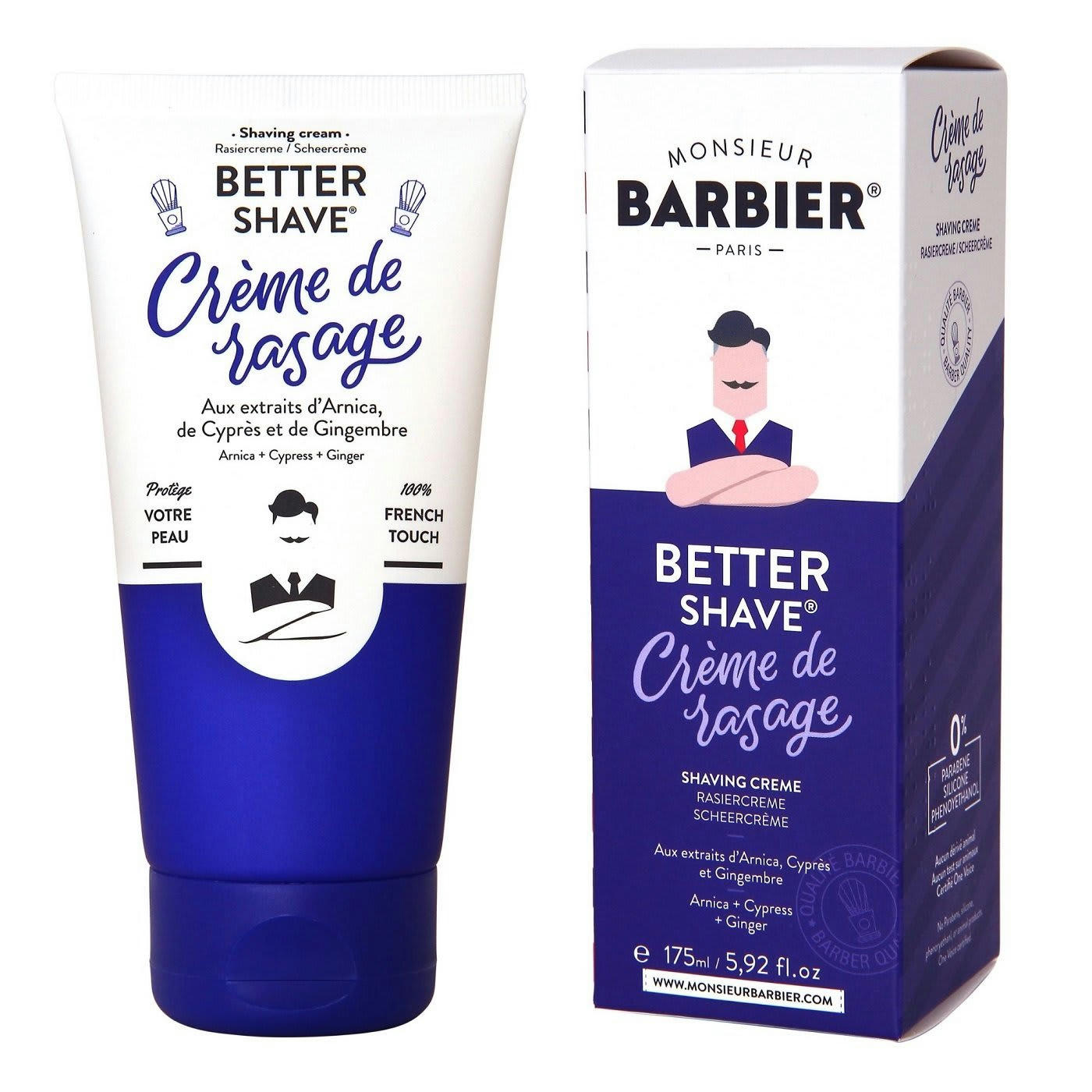 - BETTER-SHAVE - Crème de Rasage 175mL