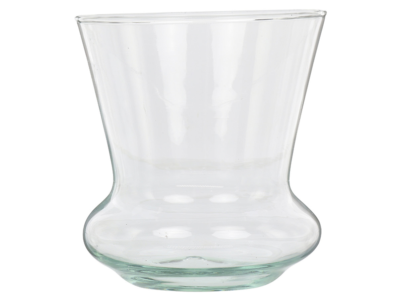 Wazon szklany 10 cm transparentny