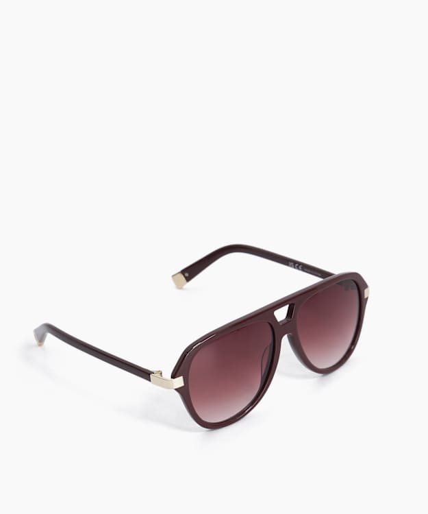 Glamourous Brown - Oversized Sunglasses