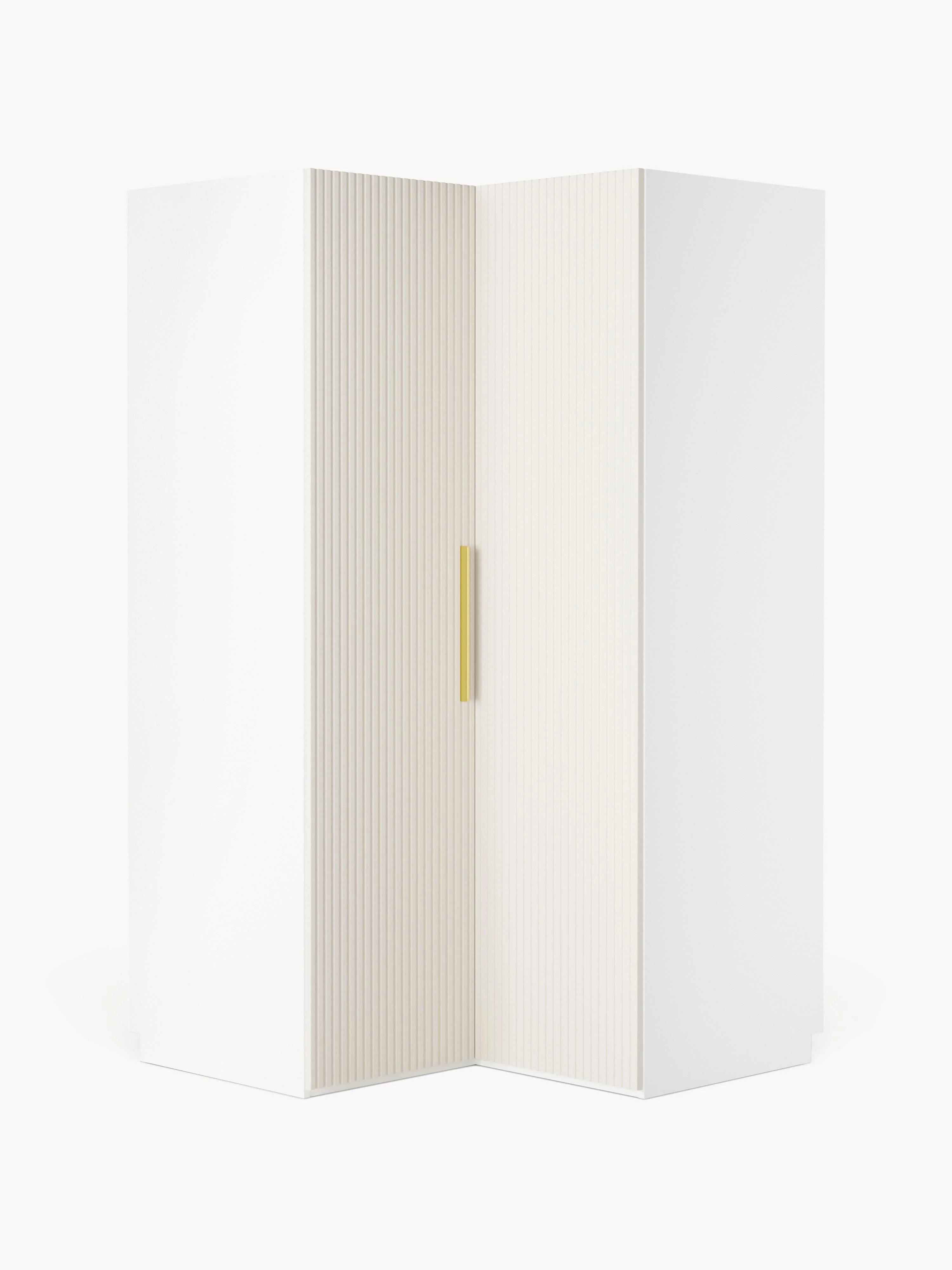 Modularer Eck-Kleiderschrank Simone, 115 cm Breite
