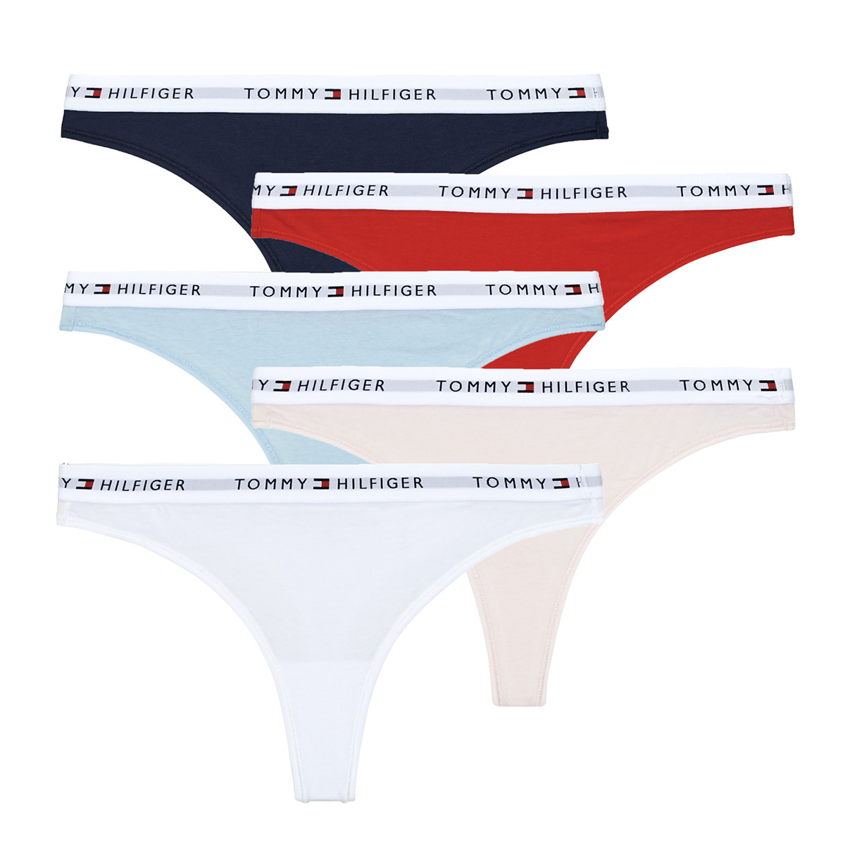 Tommy Hilfiger - PACK THONG X5 - Multicolour