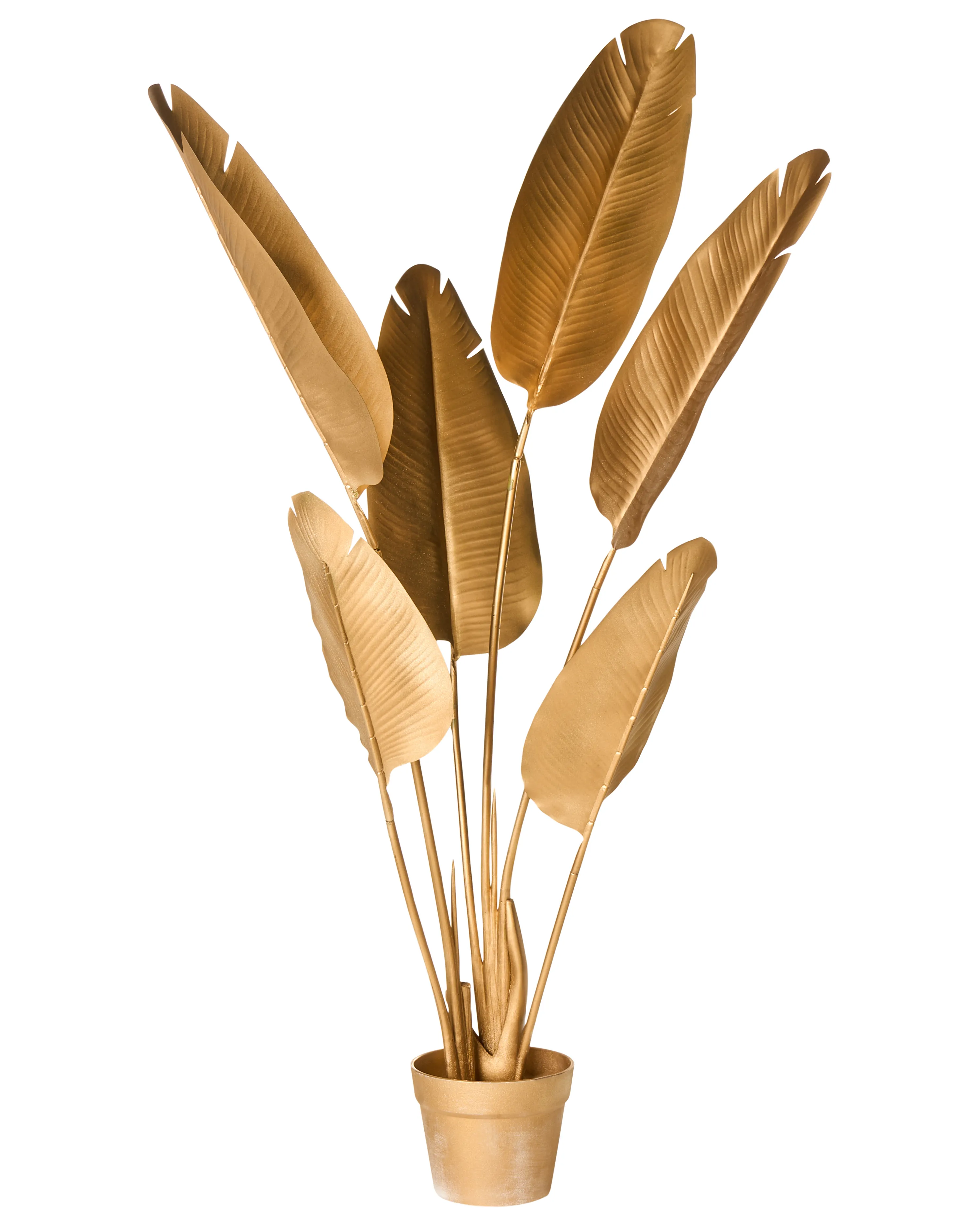 Artificial Plant BANANA TREE 123 cm Gold