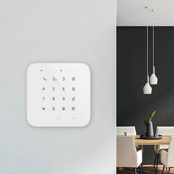 Alarme maison sans fil wifi et gsm 4G connectée Casa avec sirène extérieure - kit 7