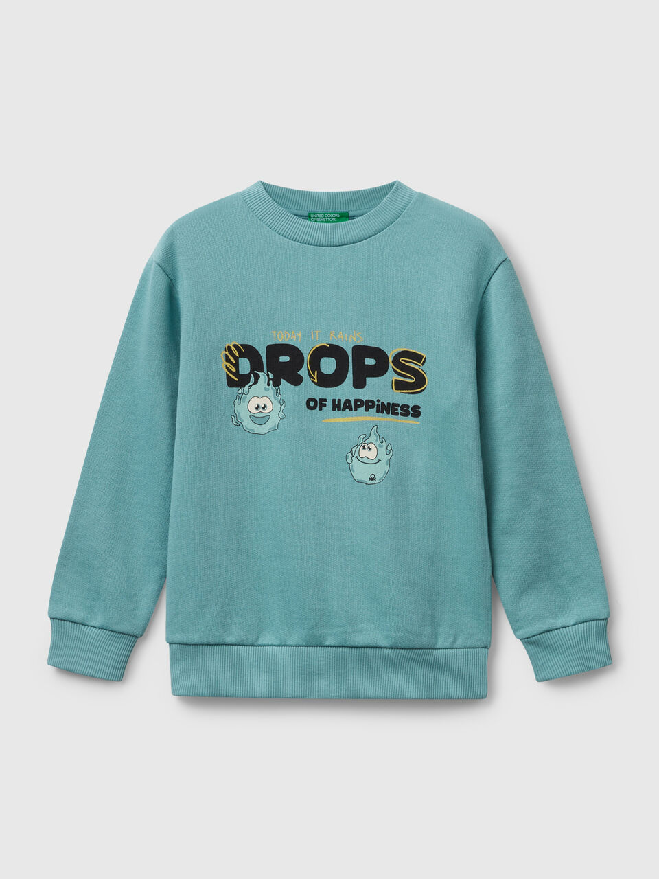 Long sleeve sweatshirt with print