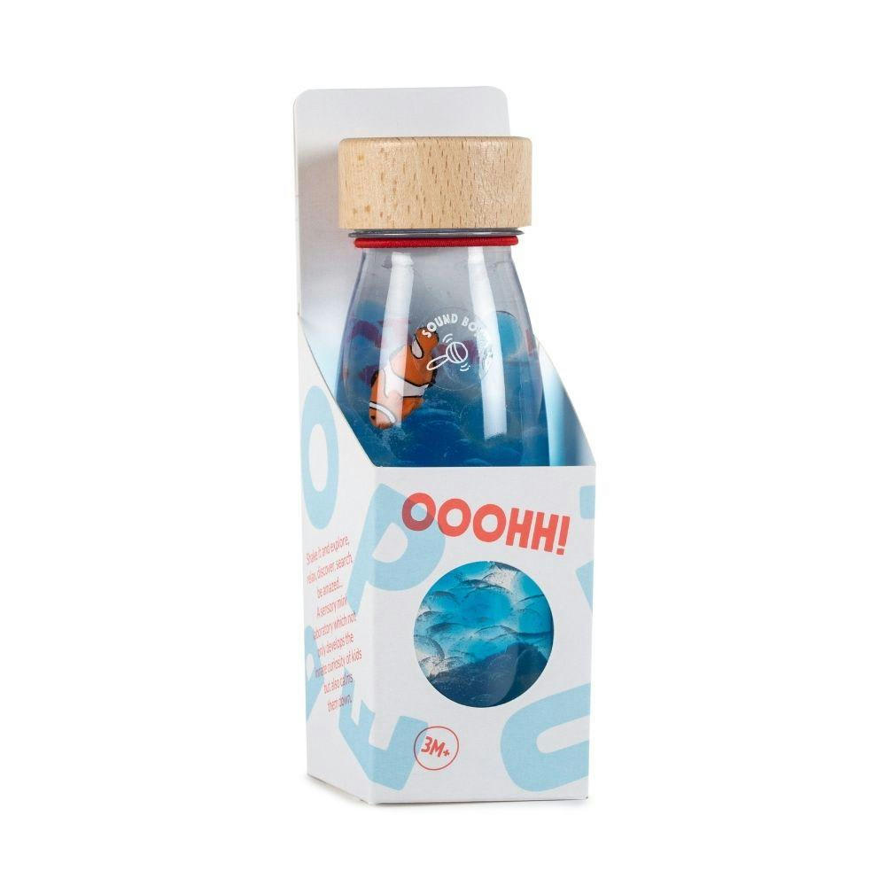 - Bouteille sensorielle poisson bleu