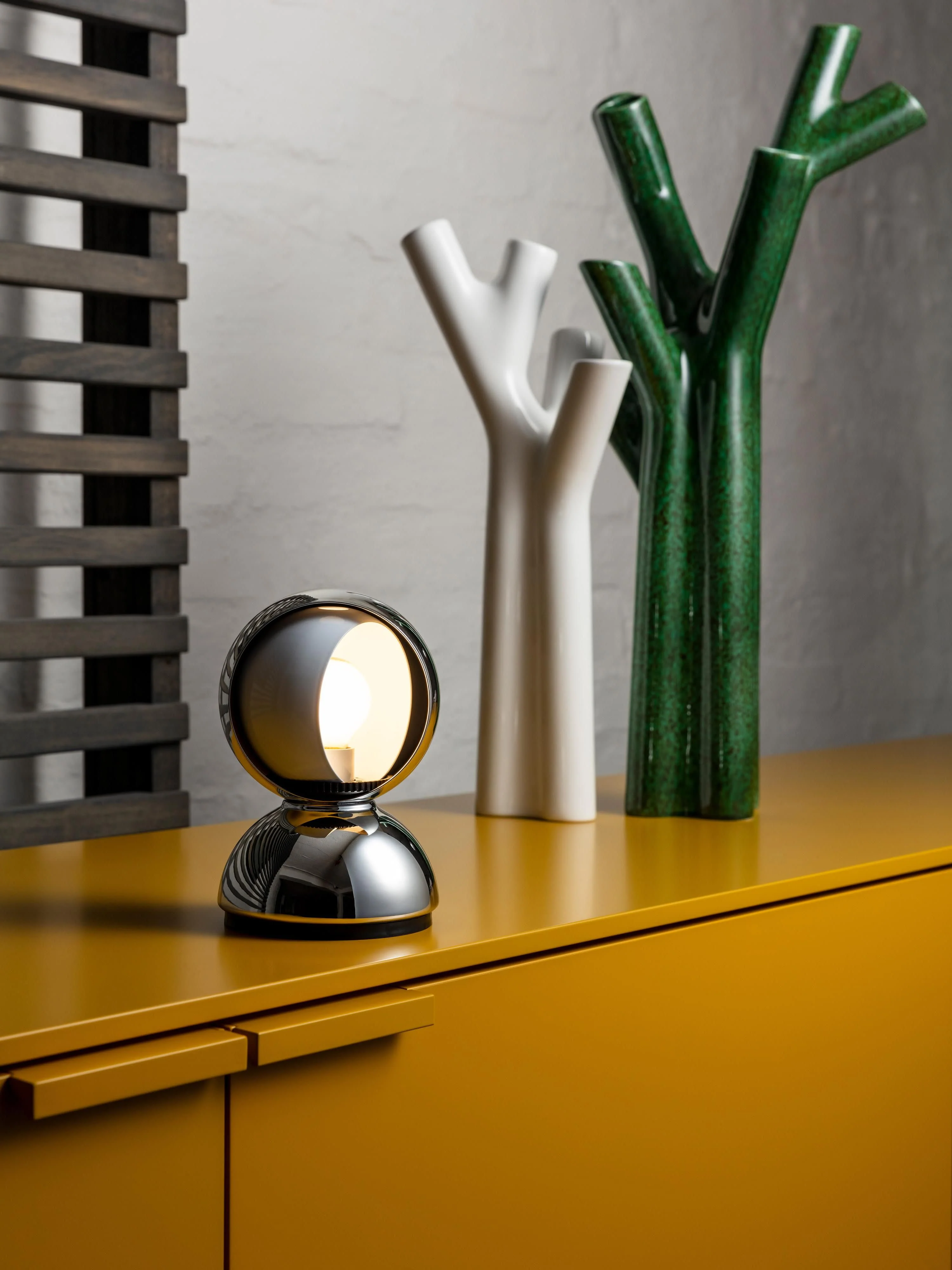 Kleine verstellbare Tischlampe Eclisse