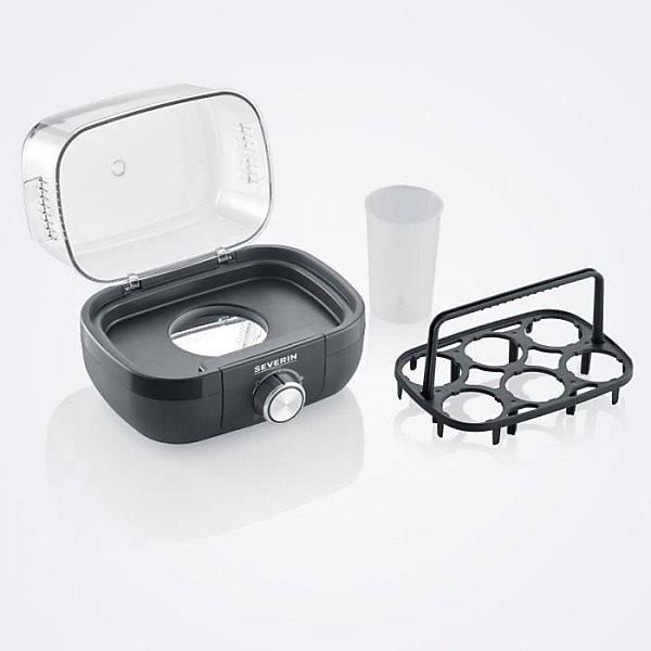 Cuiseur a oeufs SEVERIN - EK3166 - Capacité 6 oeufs - 3 modes de cuisson - 420W
