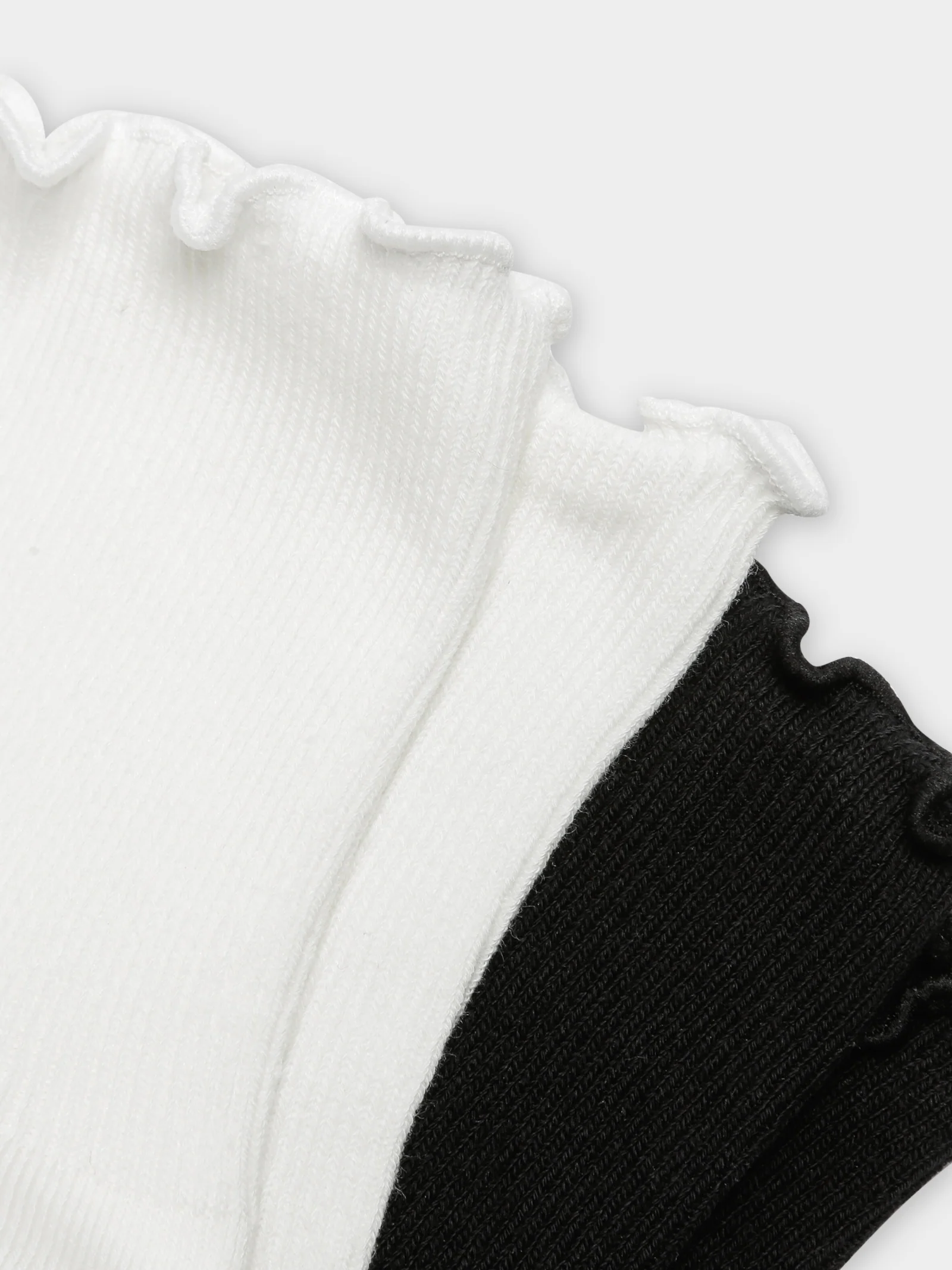 2 Pairs of Ruffle Ankle Socks