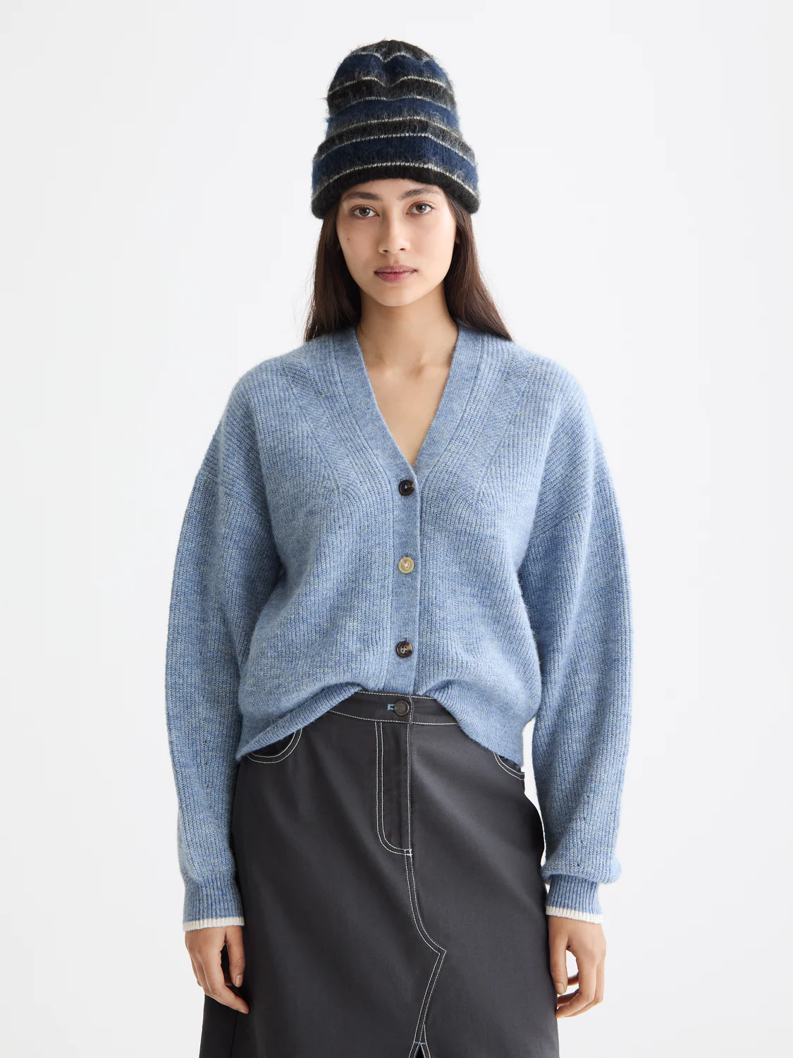 Fuzzy Relaxed Cardigan