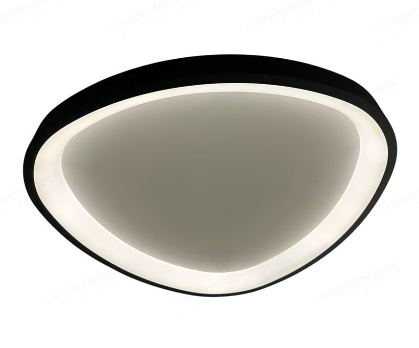 Freelight Freelight Plafondlamp Organico Zwart 40W Ø 45cm Dimbaar