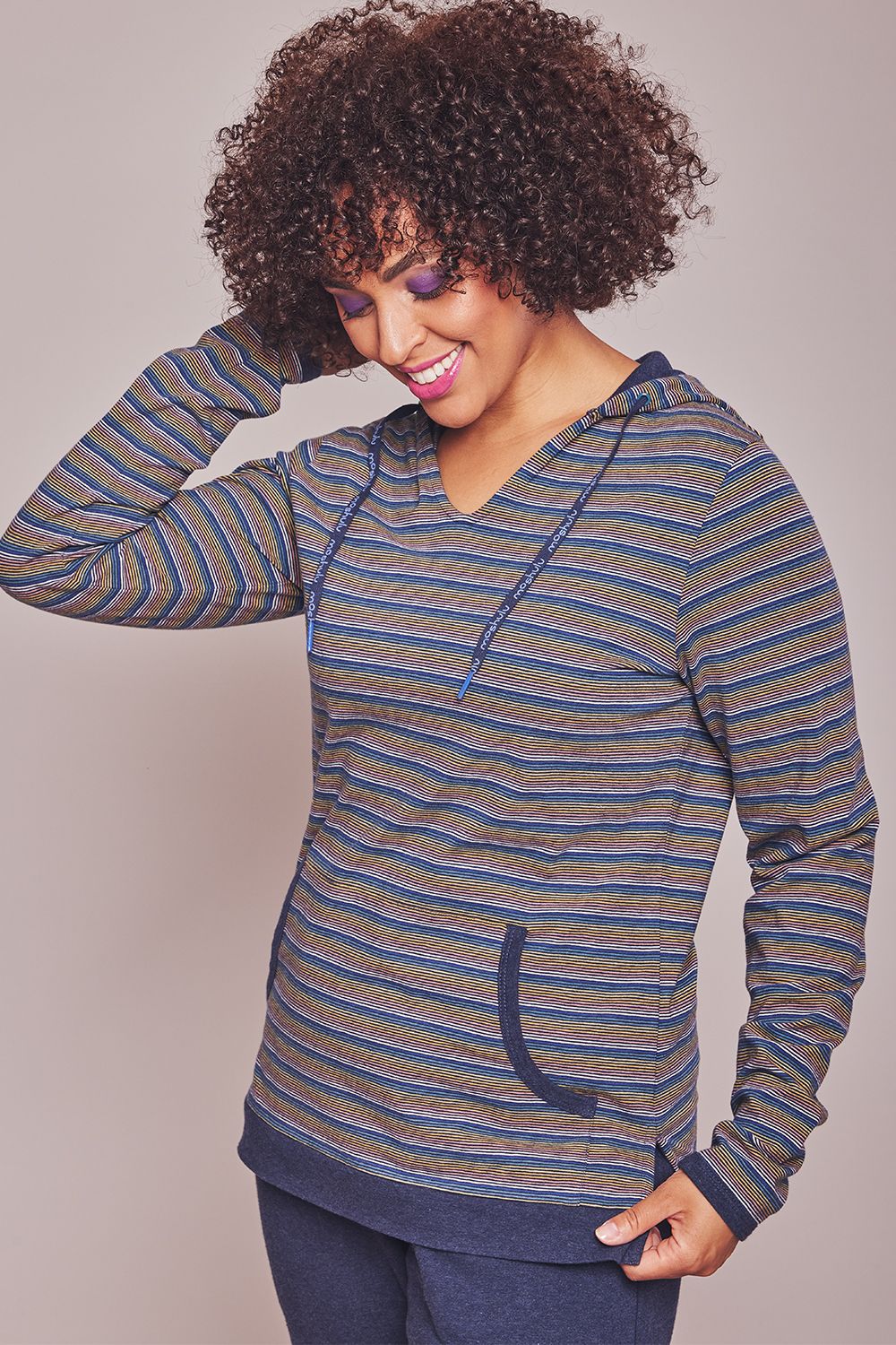 Moshulu Downtime' Ladies Hooded Sweatshirt