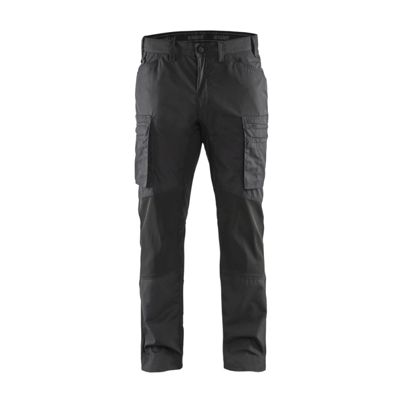 Pantalon de travail Stretch gris foncé et noir 48 BLAKLADER