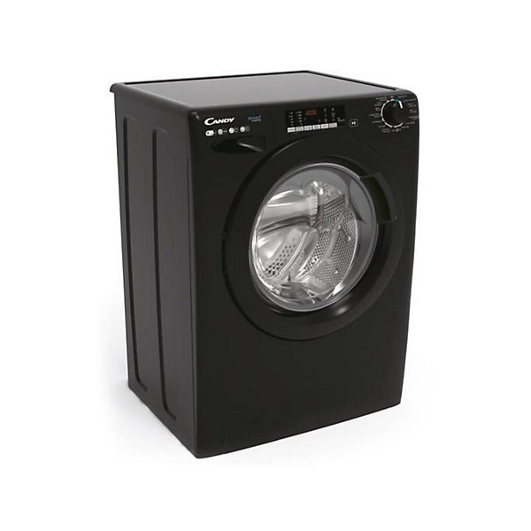 Lave-secheuse frontale Candy CSWS496TWMBBE/FR 9kg lavage 6kg sechage Noir