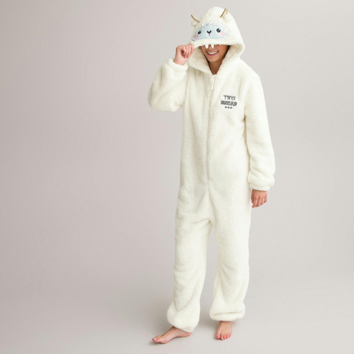 Surpyjama à capuche Yéti