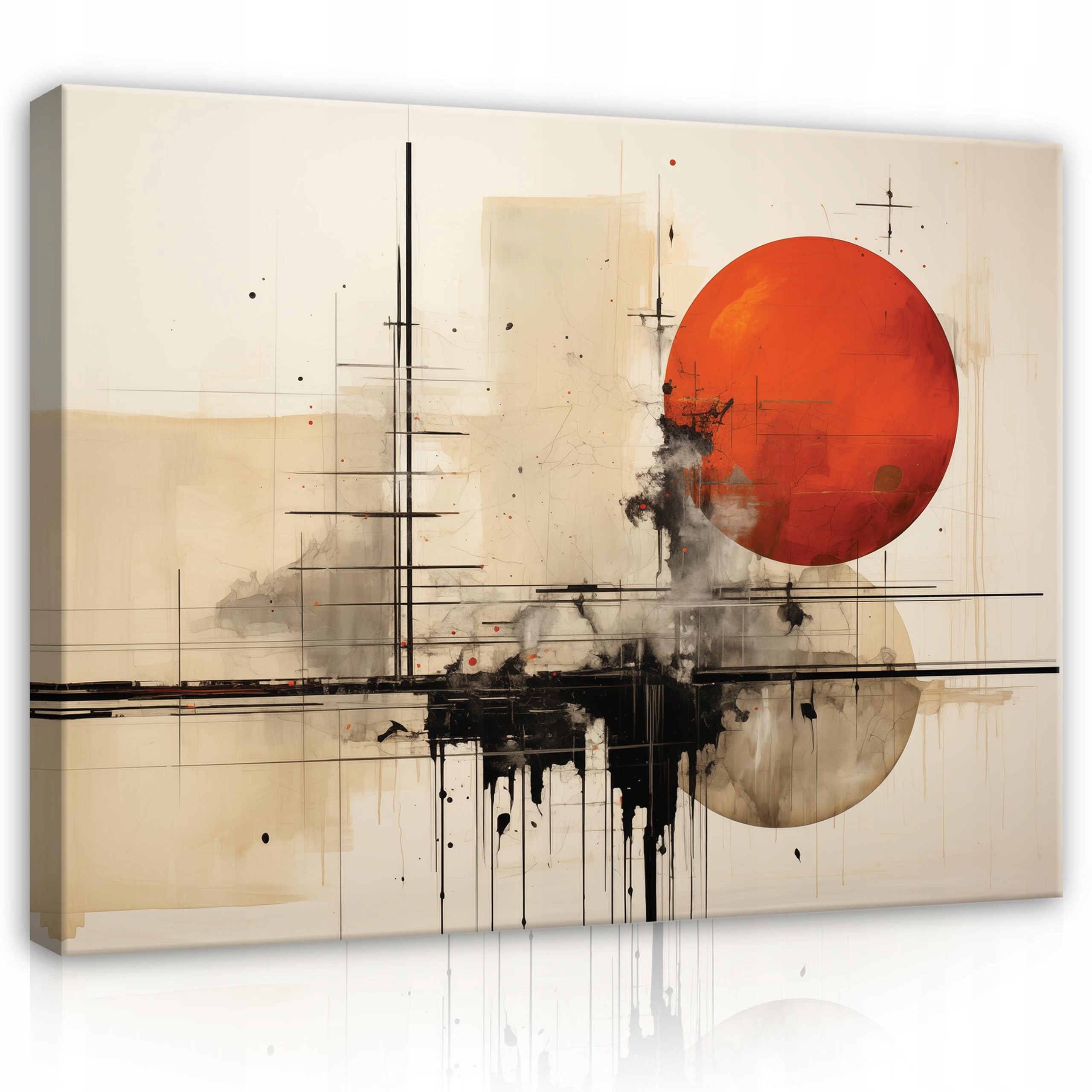 Obraz Na Płótnie Ścianę Abstrakcja Do Sypialni Salonu 60X40