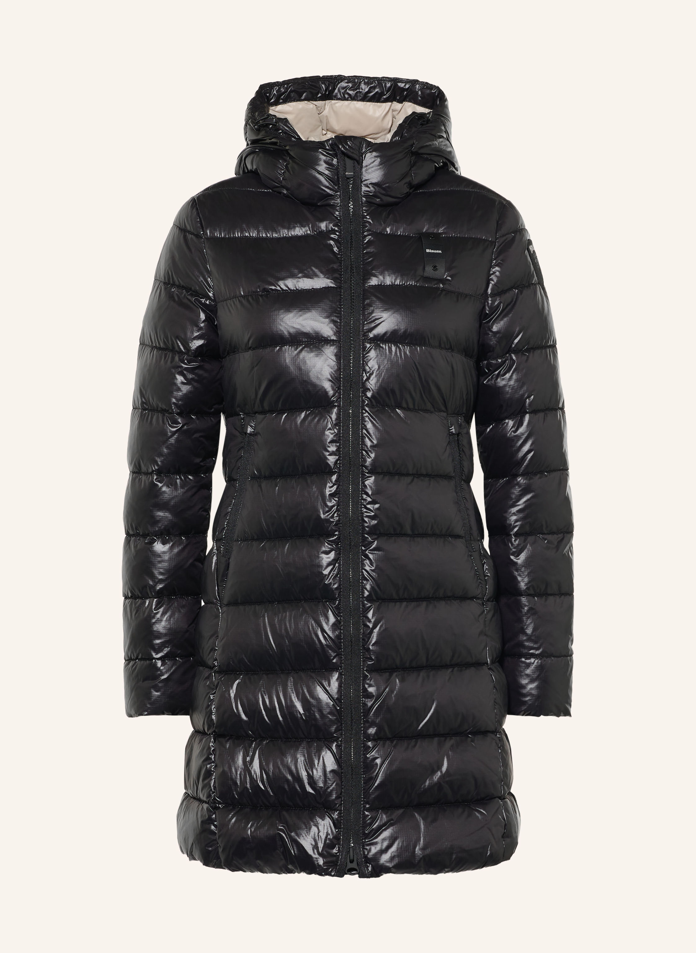 Blauer Steppmantel ADELAIDE