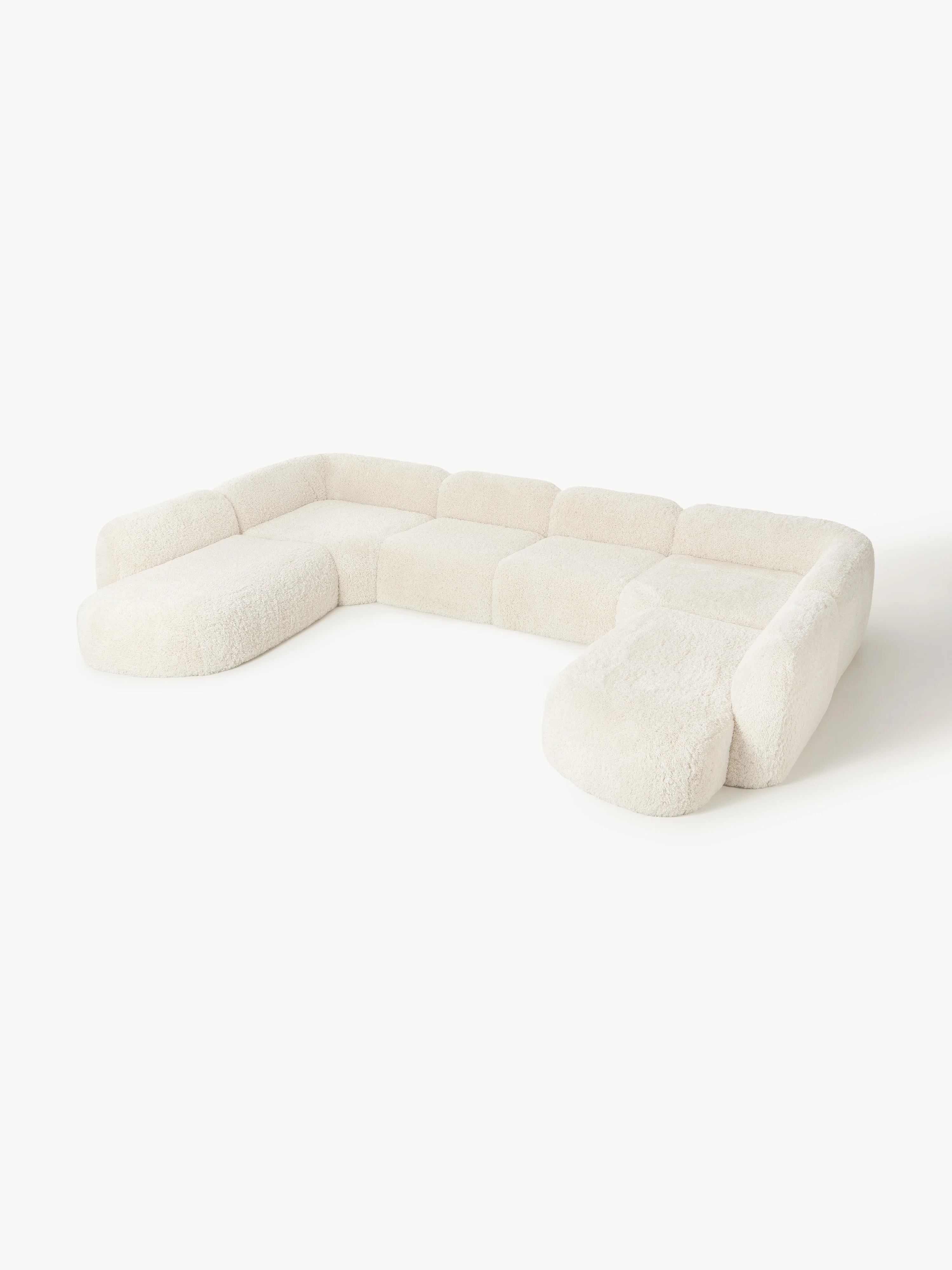 Modulares XL-Teddy-Sofa Wolke