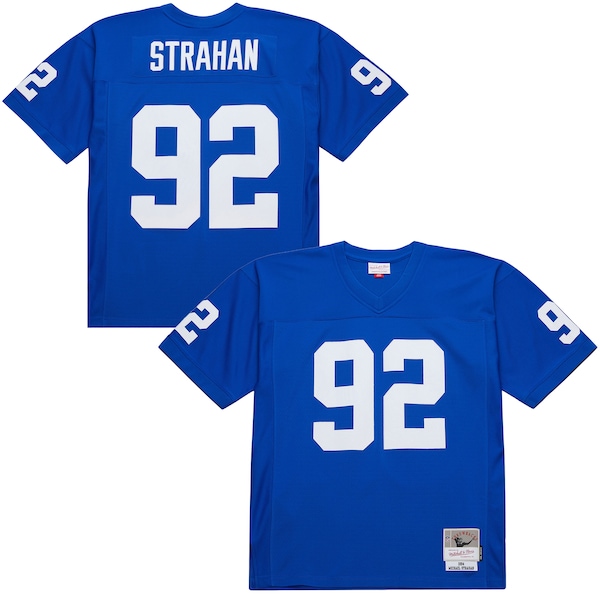 Michael Strahan New York Giants  1994 Legacy Replica Jersey - Royal