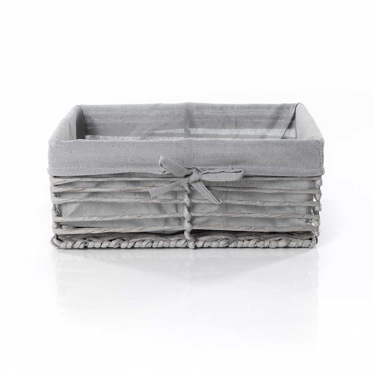 Cesto wc cinza 23,5x34cm