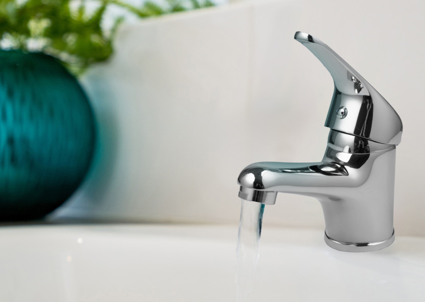 Bateria LATI24 umywalkowa stojąca nablatowa łazienkowa chrom - Yoka Home