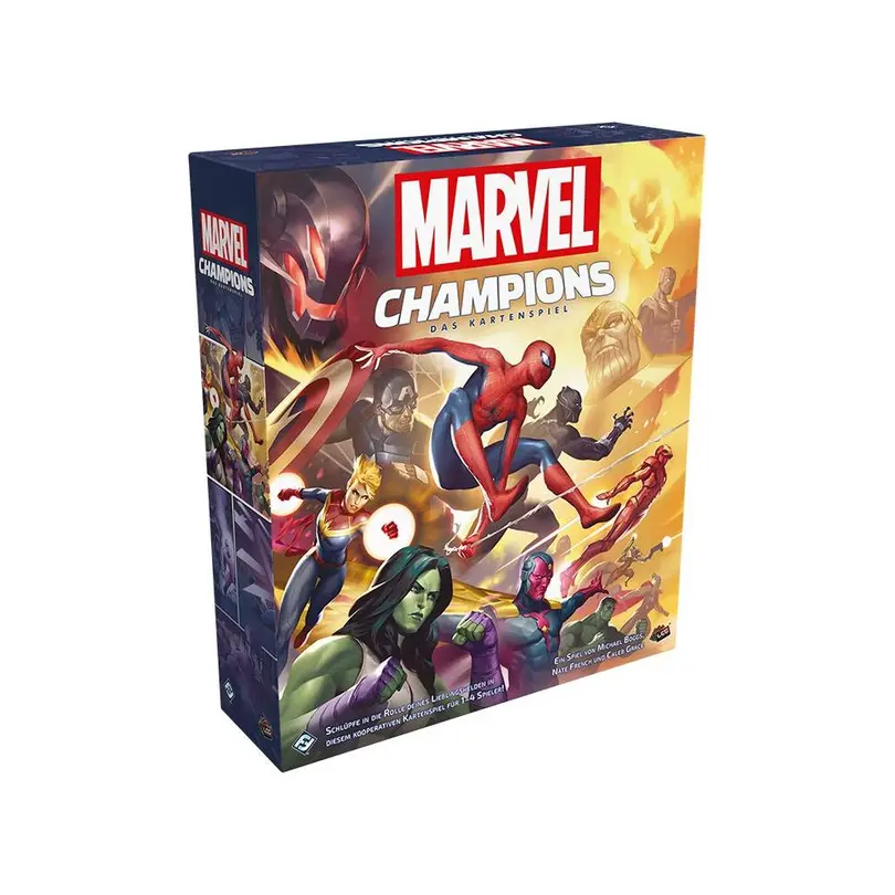 Kartenspiel Set bestehend aus verschiedenen Artikeln Marvel Champions