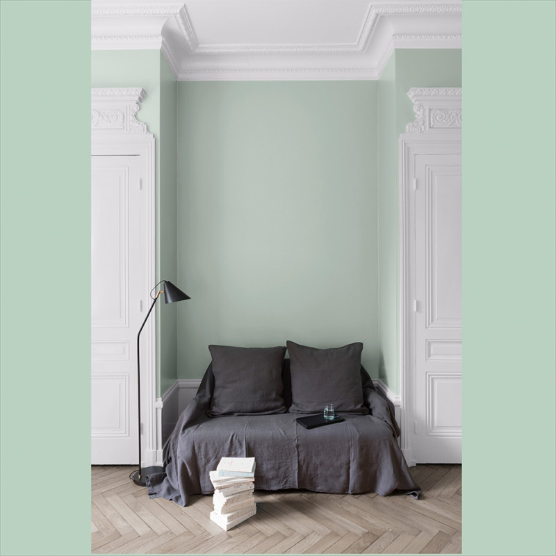 Peinture pour murs Velours de Peinture céladon mat 2,5 L LIBERON