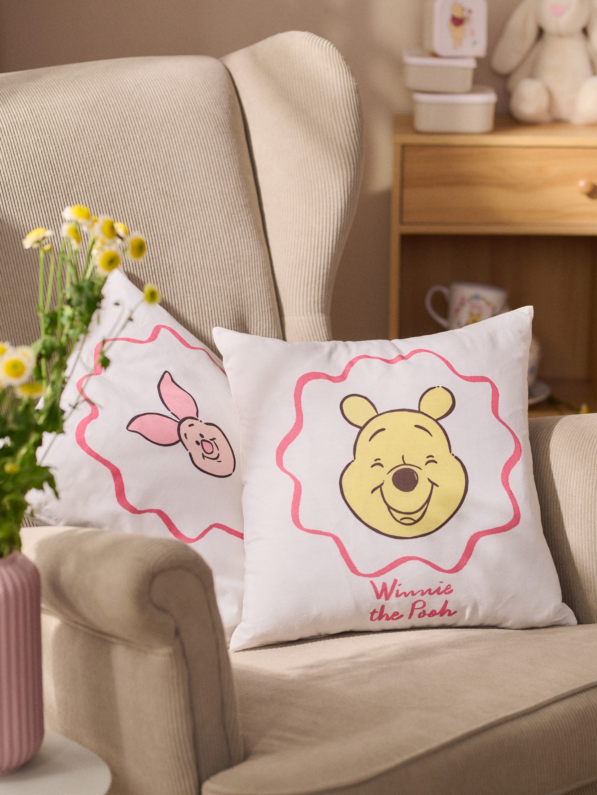 Zestaw poszewek na poduszkę Winnie the Pooh 2 pack