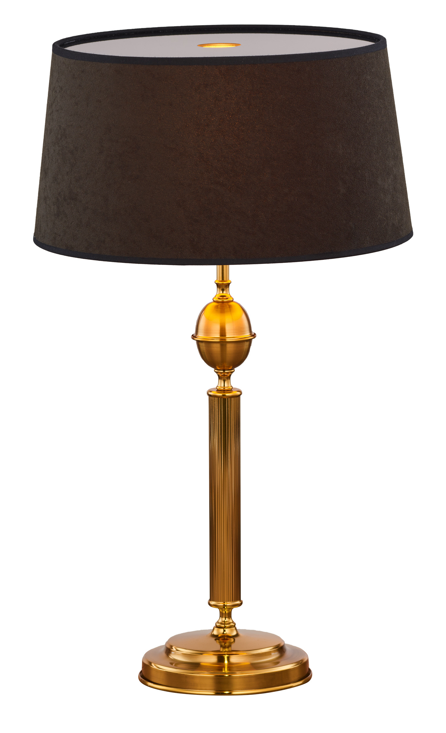 Lampa stołowa BATUMI złoto-czarny 1xE27x20W IP20 Jupiter
