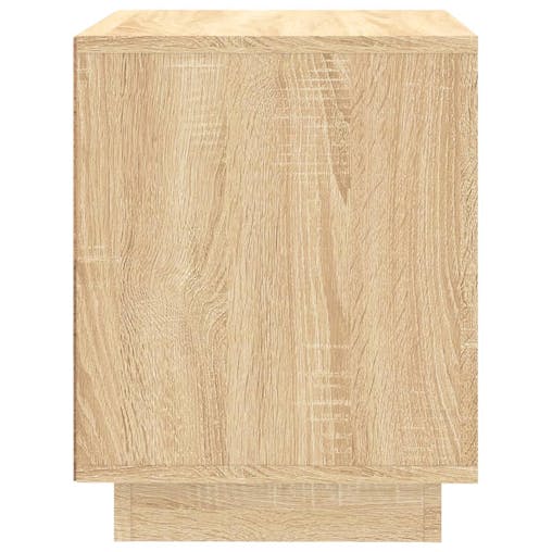 NNEVL Bedside Cabinets 2 pcs Sonoma Oak 44x35x45 cm Engineered Wood