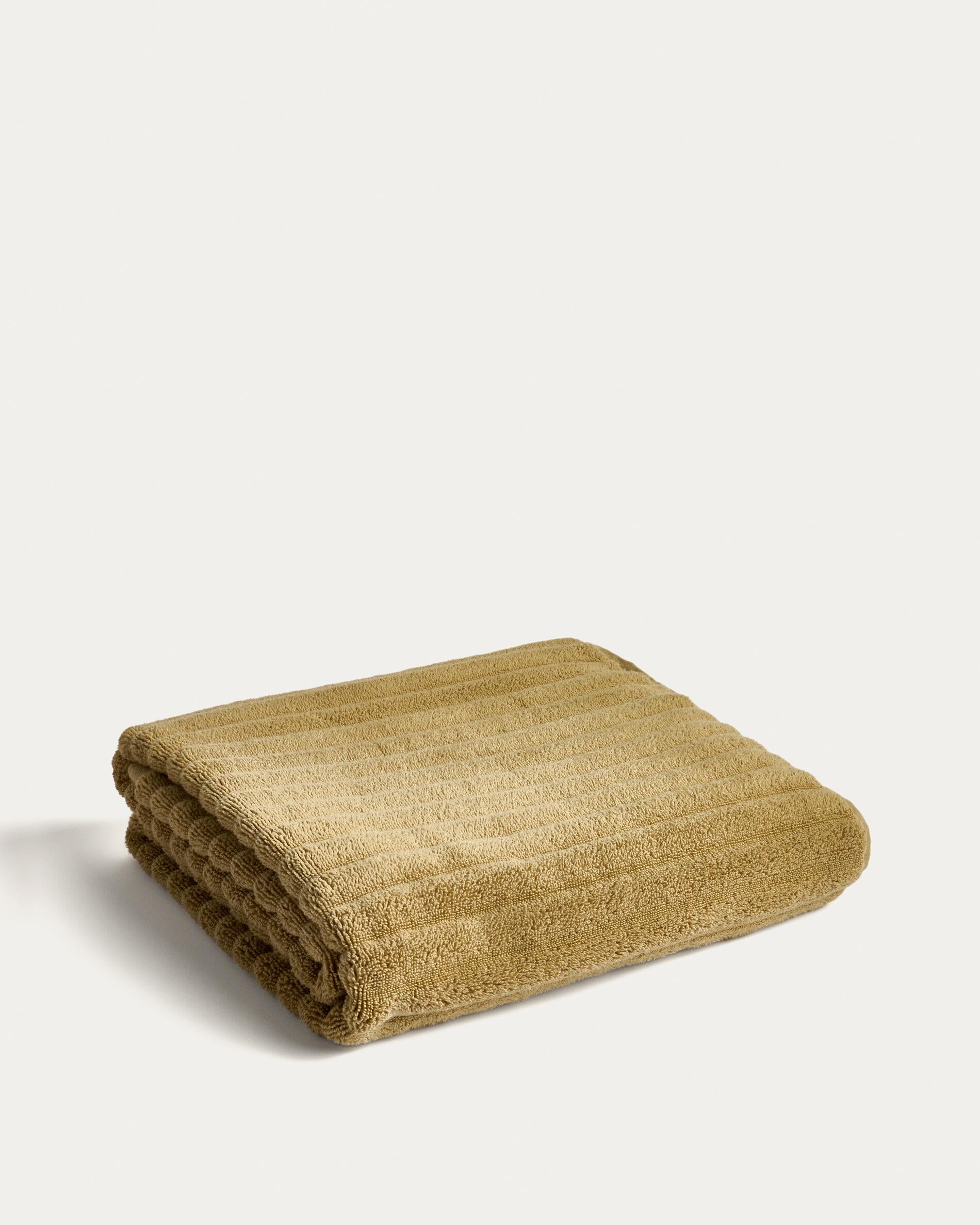 Navira 100% cotton light green bath towel 70 x 140cm