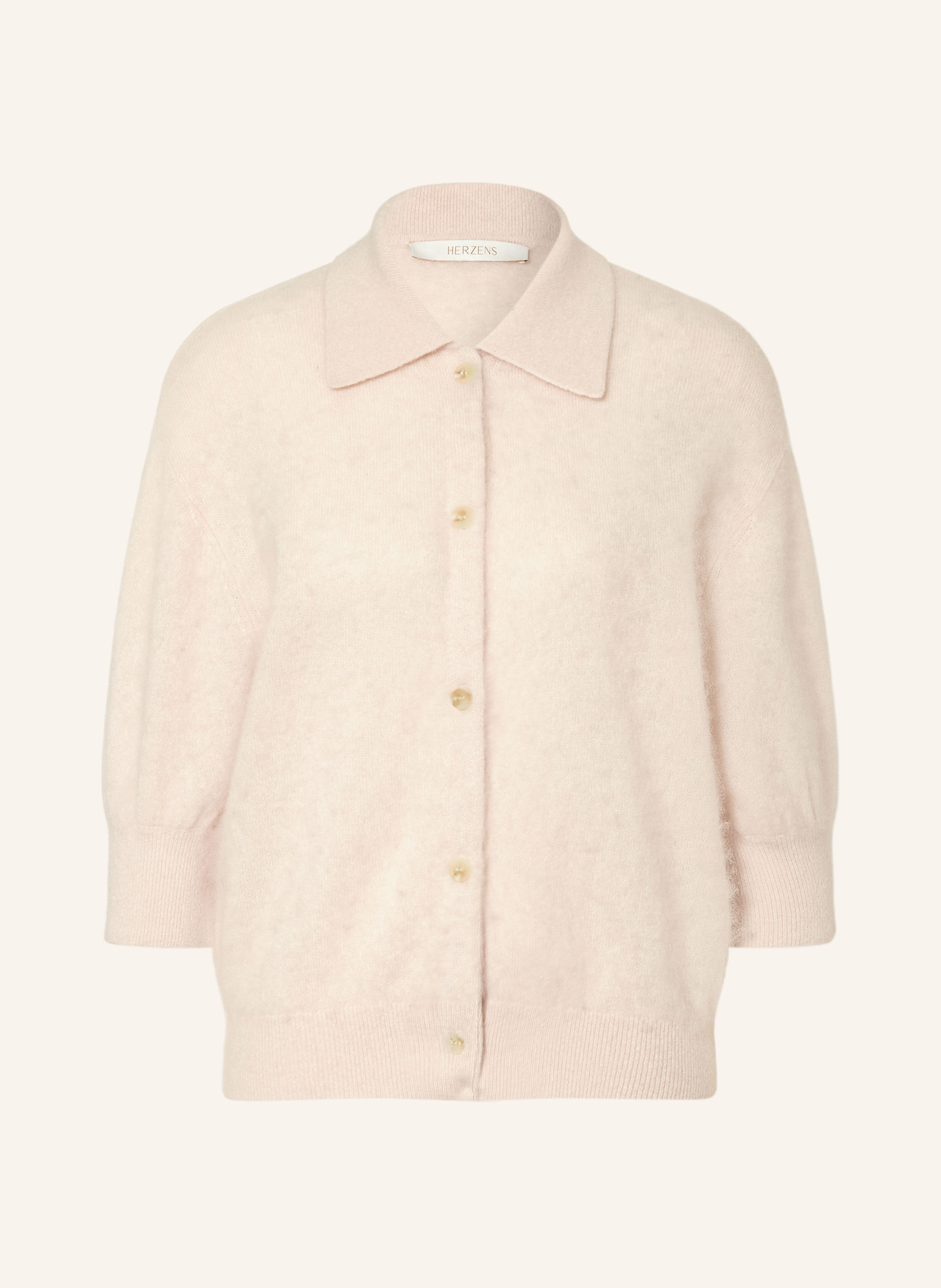 HERZENS Strickbluse LEA mit 3/4-Arm
