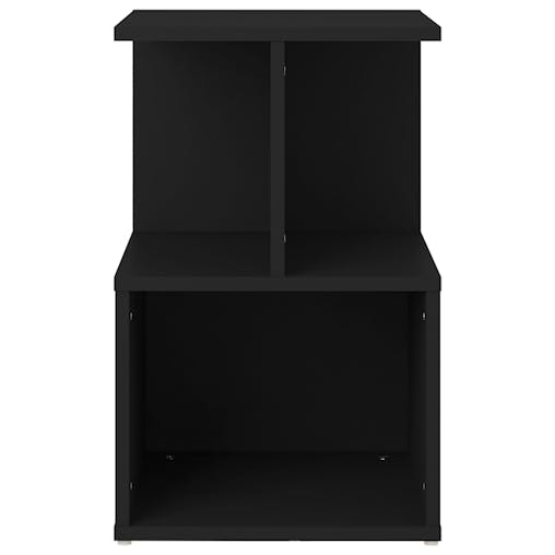 NNEVL Bedside Cabinets 2 pcs Black 35x35x55 cm Chipboard
