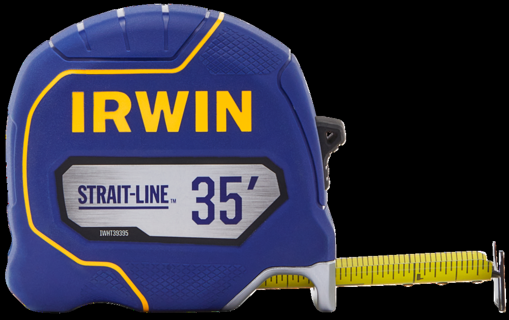 IRWIN Strait-line® Speed Brake Tape Measure, 35-ft
