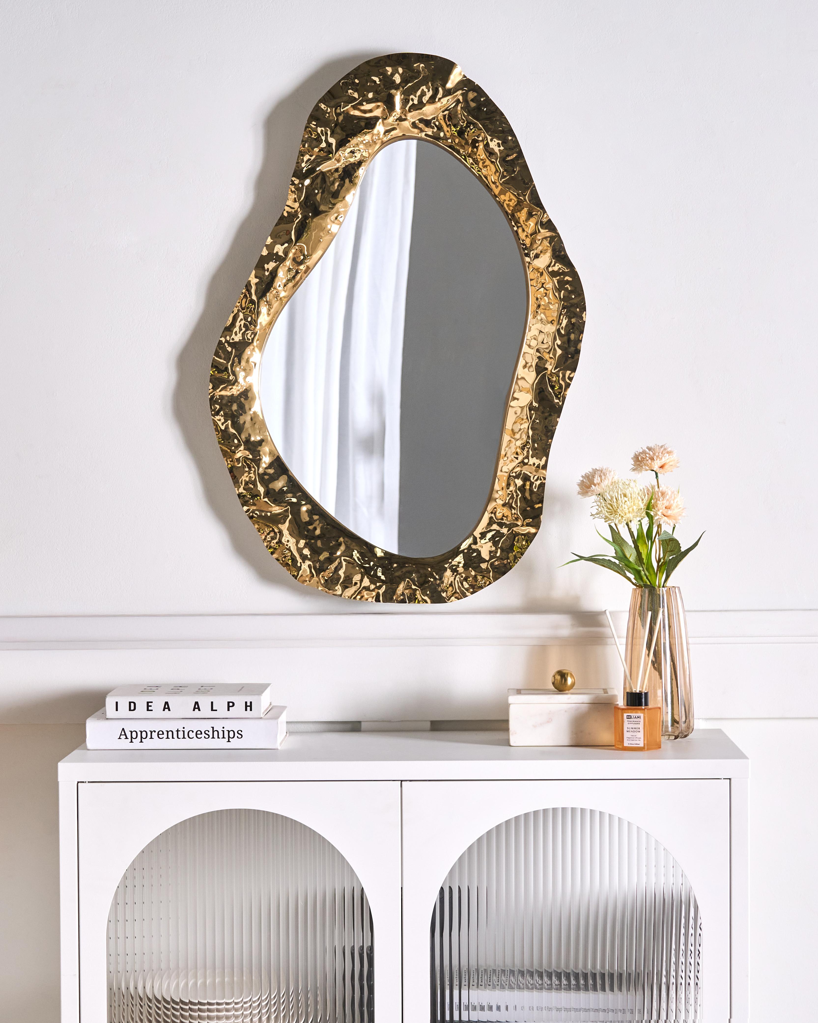 Wall Mirror JOSSIGNY 52 cm 79 cm Gold