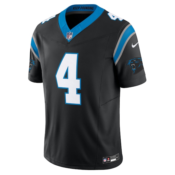Tetairoa McMillan Carolina Panthers Nike Team Vapor F.U.S.E. Limited Jersey - Black