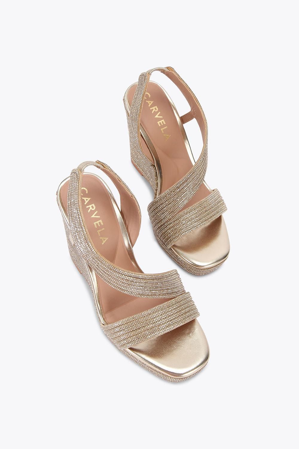 Carvela Gala Wedge Jewel 110' Heels