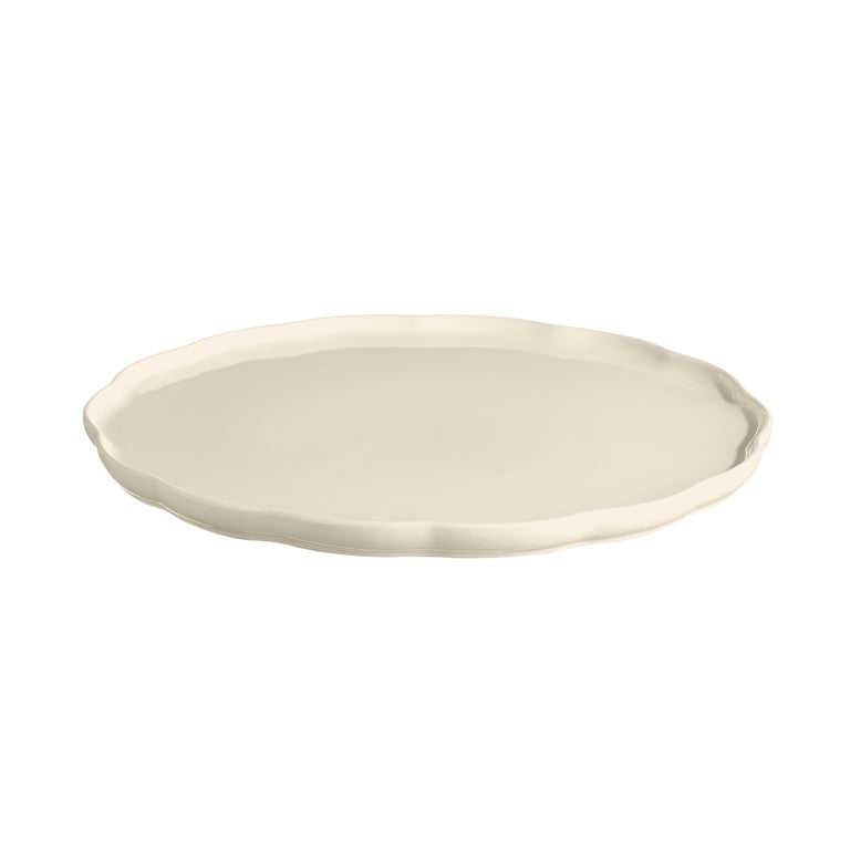 Emile Henry Madeleine Serveerschaal rond - Ø300mm - Argile