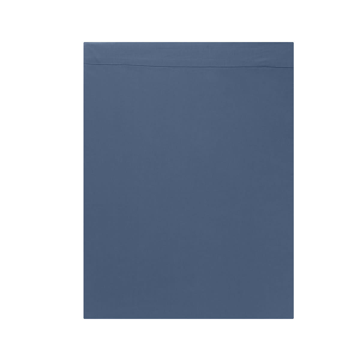 STUDIO - Drap plat   Coton Bleu 180x290 cm - DODO
