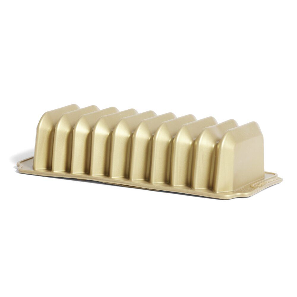Moule à b&ucirc;che avec insert en silicone 28x12xH6,2cm