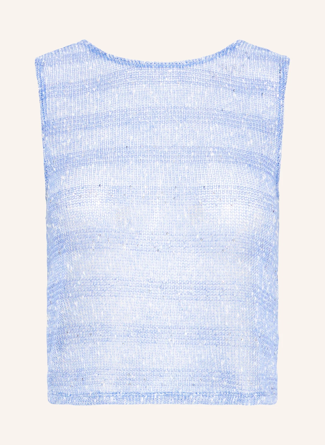 ICHI Stricktop IHPILOUA mit Pailletten