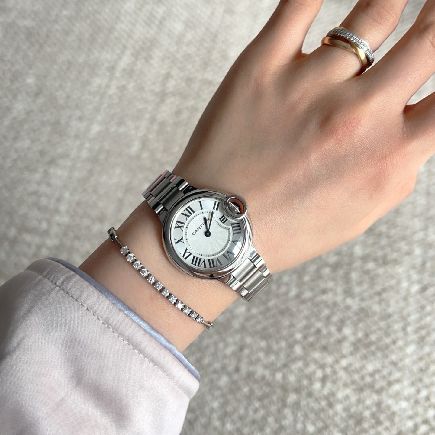 Cartier Ballon Bleu de Cartier Stainless Steel Watch -17