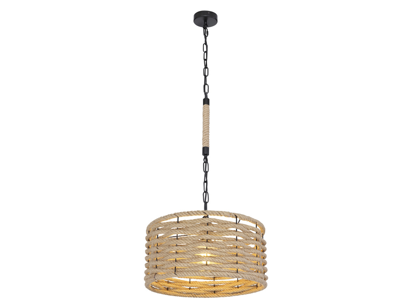 Lampa wisząca Haliametalowa brązowa