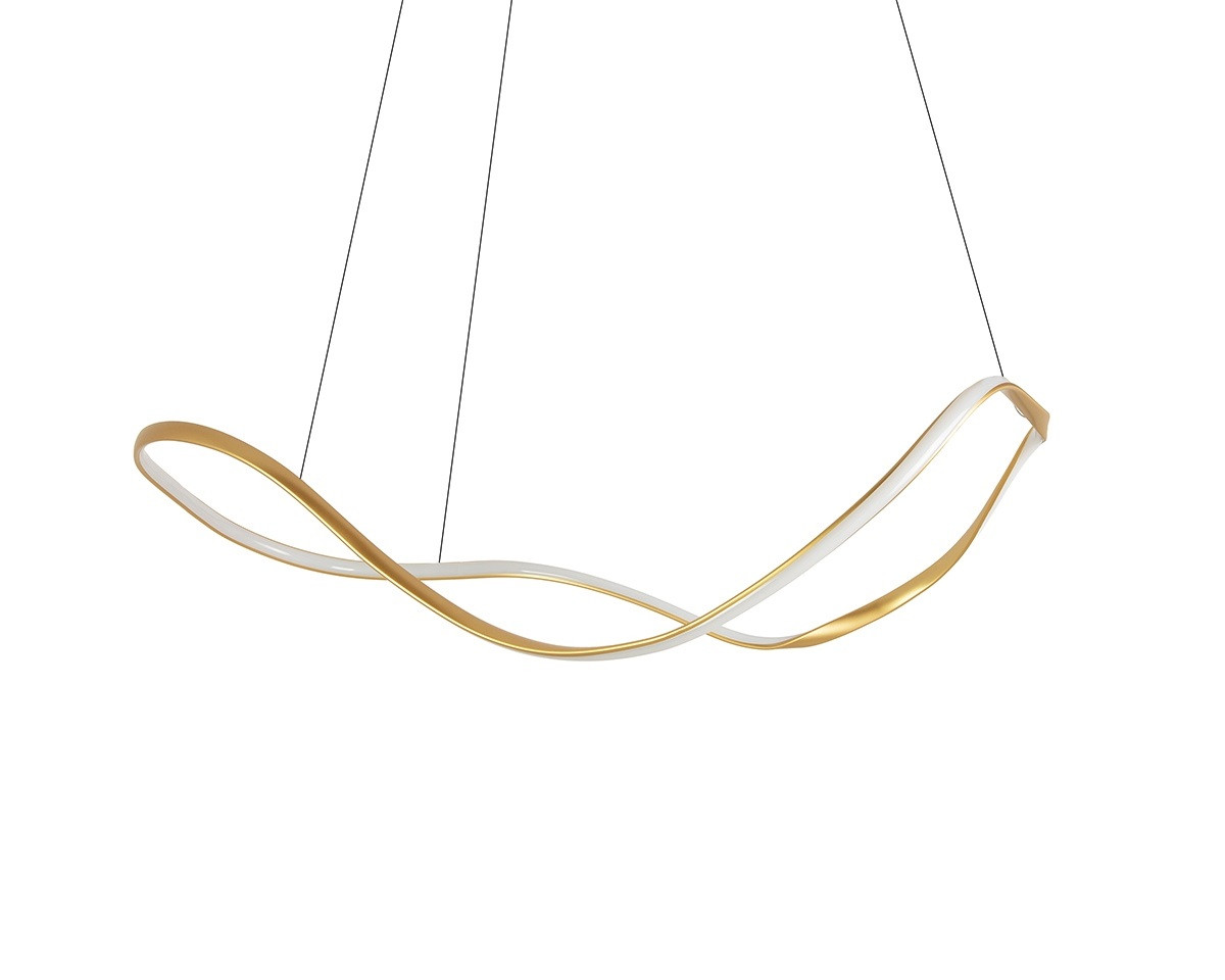 MOOSEE lampa wisząca WAVES 60 złota