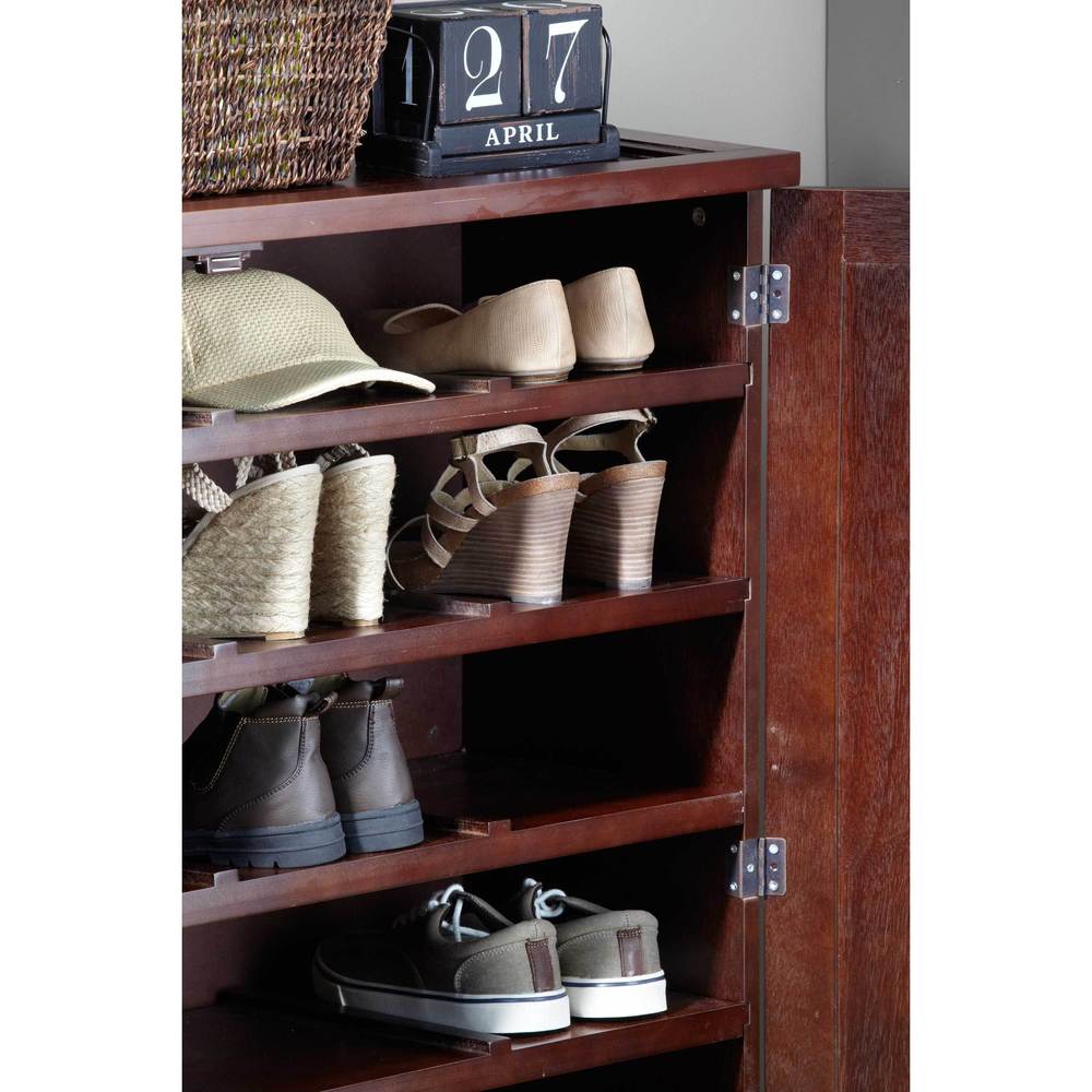 Merry Products 6-Tier Wooden Shoe Dresser