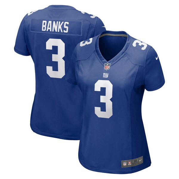 Deonte Banks New York Giants Nike Women's  Game Jersey -  Royal